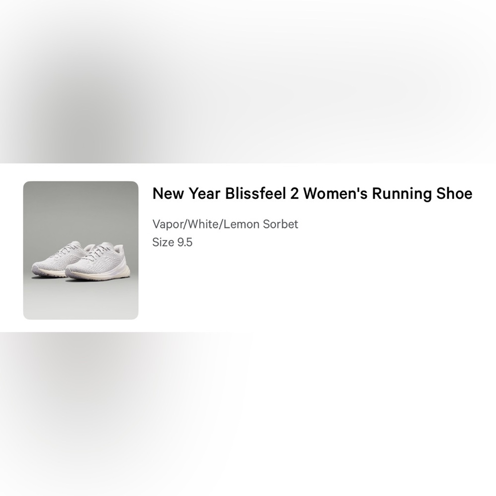 Lululemon Blissfeel 2 Shoe